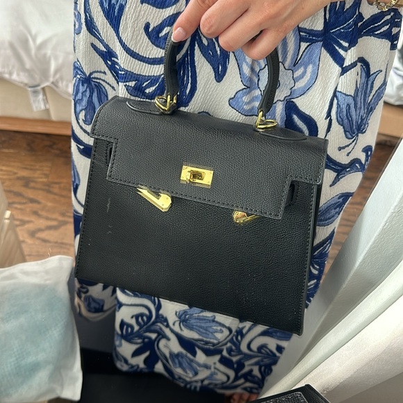 Miss Lola top handle bag with strap - Picture 13 of 13